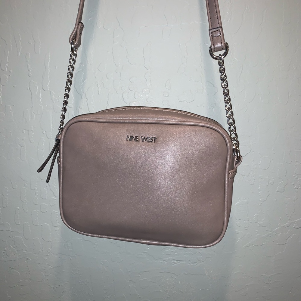 ‼️SOLD‼️ Nine West Taupe Mini Bag